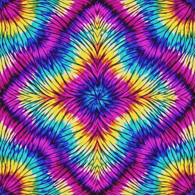 Yüksek çözünürlüklü beyaz tuval üzerinde boya kumaşı ve Shibori yaratıcı desen