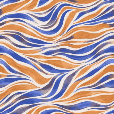 Yüksek çözünürlüklü beyaz tuval üzerinde boya kumaşı ve Shibori yaratıcı desen