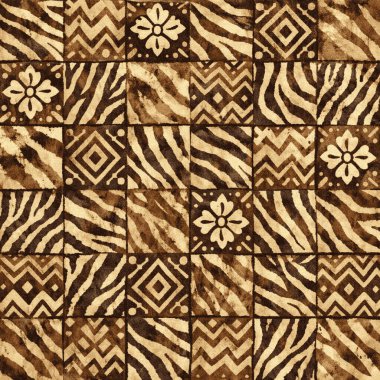 Yüksek çözünürlüklü beyaz tuval üzerinde boya kumaşı ve Shibori yaratıcı desen