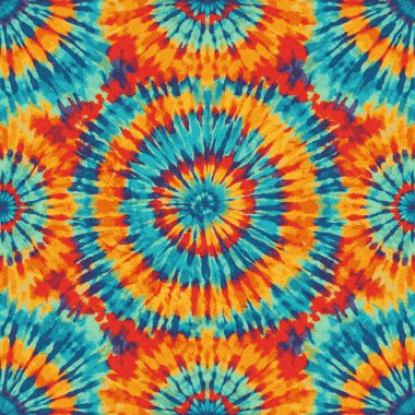 Yüksek çözünürlüklü beyaz tuval üzerinde boya kumaşı ve Shibori yaratıcı desen