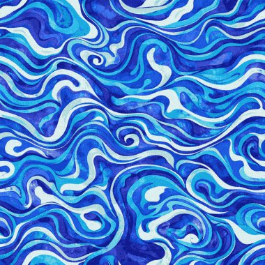 Yüksek çözünürlüklü beyaz tuval üzerinde boya kumaşı ve Shibori yaratıcı desen