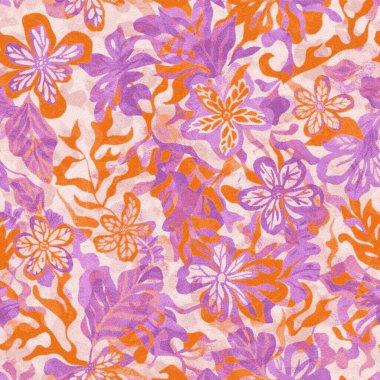 Yüksek çözünürlüklü beyaz tuval üzerinde boya kumaşı ve Shibori yaratıcı desen