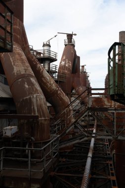 Demir fabrikası Voelklingen Demir Fabrikası 'nın Dünya Mirası Sanayi Tesisleri