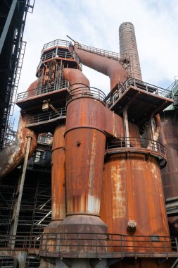 Demir fabrikası Voelklingen Demir Fabrikası 'nın Dünya Mirası Sanayi Tesisleri