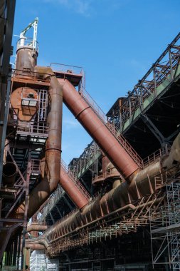 Demir fabrikası Voelklingen Demir Fabrikası 'nın Dünya Mirası Sanayi Tesisleri