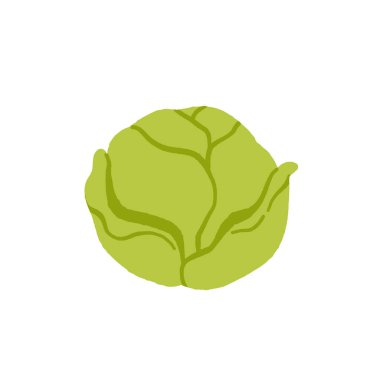 Beyaz arka planda izole edilmiş çeşitli sebzelerin toplanması. Sağlıklı vejetaryen yemekleri. Organik doğal ürünler, salatalar, yeşillikler ve otlar. Düz çizgi film tarzında renkli vektör illüstrasyonu