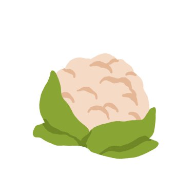 Beyaz arka planda izole edilmiş çeşitli sebzelerin toplanması. Sağlıklı vejetaryen yemekleri. Organik doğal ürünler, salatalar, yeşillikler ve otlar. Düz çizgi film tarzında renkli vektör illüstrasyonu