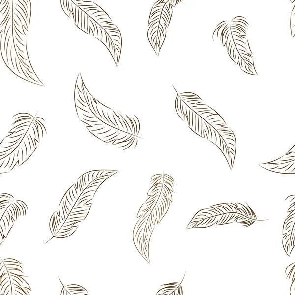 ile Seamless Modeli el çekilmiş tüyler