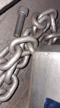 metal zincir ve zincir