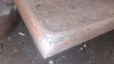 Eski paslı metal dokusu