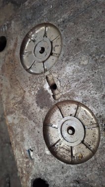 Endüstriyel Nesneler Çiğ Demir Makineler Plastik Parçalar Küf Öldür