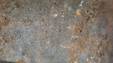 Eski paslı metal duvar dokusu