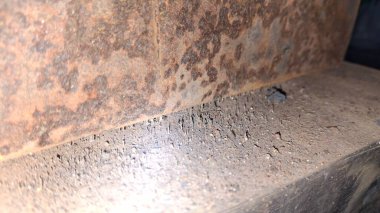 Paslı metal arka plan. Metal doku. paslı metal.