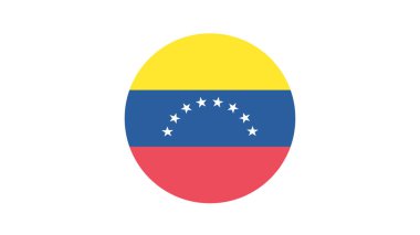 Kolombiya bayrak ikonu vektör çizim logosu