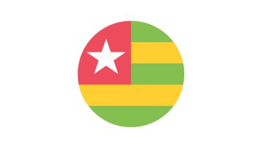 togo Cumhuriyeti bayrağı çizimi