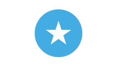 Somali bayrağı, vektör çizim
