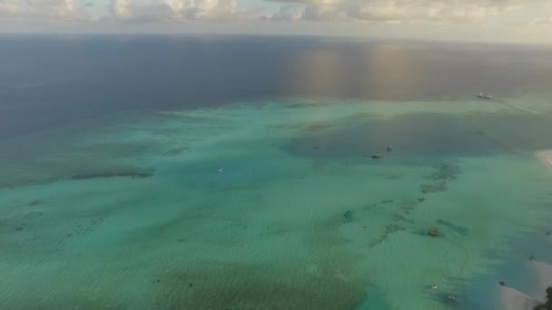Панорама Мальдив — стоковое видео