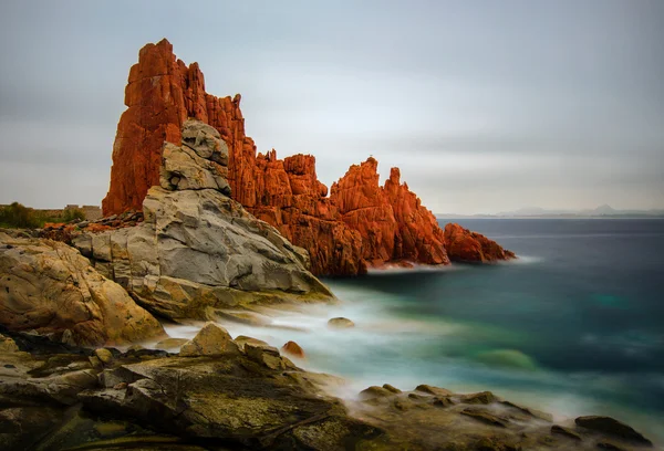 Rocas rojas de Arbatax — Foto de Stock