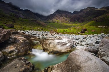 Coruisk Nehri ve Cuillins