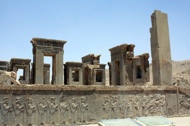 Antik persepolis, iran kalıntıları 