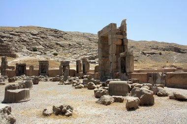 Antik persepolis, iran kalıntıları 