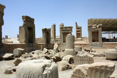Antik persepolis, iran kalıntıları 