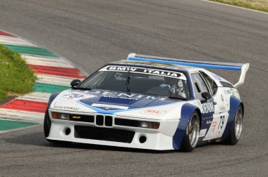 Mugello Tarihi Klasiği - BMW M1 Procar - 1979 Robert BOOS / Pascal GOURY, Mugello Pisti, İtalya.