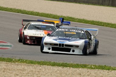 Mugello Tarihi Klasiği - BMW M1 Procar - 1979 Robert BOOS / Pascal GOURY, Mugello Pisti, İtalya.