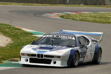 Mugello Tarihi Klasiği - BMW M1 Procar - 1979 Robert BOOS / Pascal GOURY, Mugello Pisti, İtalya.