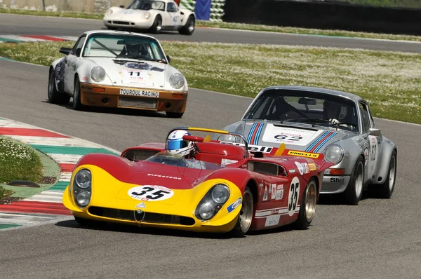 Mugello Historic Classic April 2014 Alfa Romeo T33 1969 Mit — Stockfoto