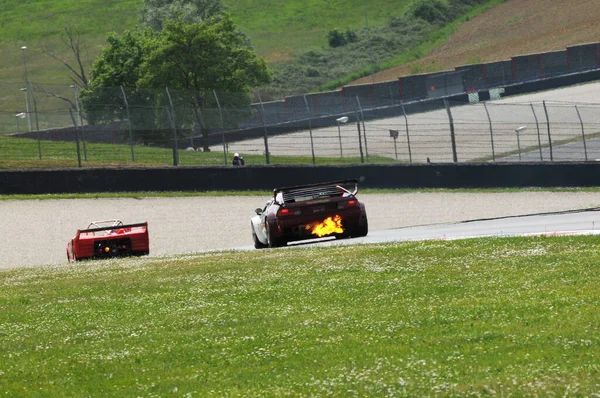 Mugello Historic Classic Abril 2014 Bmw 1979 Conduzido Por Christian — Fotografia de Stock