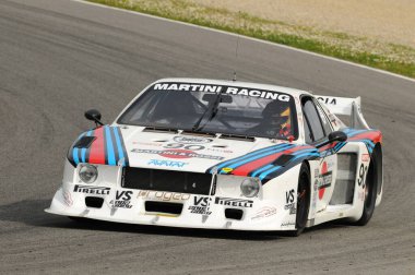 Mugello Tarihi Klasiği - Lancia Beta - 1979 Fabio VALLE / Alain VALLE, Mugello Pisti, İtalya.