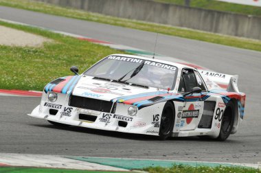 Mugello Tarihi Klasiği - Lancia Beta - 1979 Fabio VALLE / Alain VALLE, Mugello Pisti, İtalya.