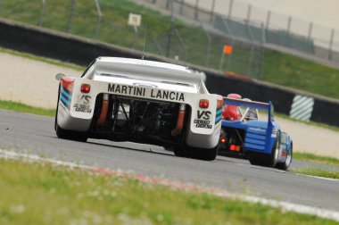 Mugello Tarihi Klasiği - Lancia Beta - 1979 Fabio VALLE / Alain VALLE, Mugello Pisti, İtalya.