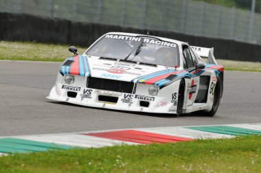 Mugello Tarihi Klasiği - Lancia Beta - 1979 Fabio VALLE / Alain VALLE, Mugello Pisti, İtalya.