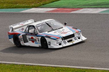 Mugello Tarihi Klasiği - Lancia Beta - 1979 Fabio VALLE / Alain VALLE, Mugello Pisti, İtalya.