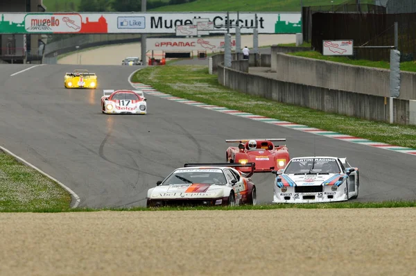 Mugello Historic Classic Abril 2014 Lancia Beta 1979 Conduzido Por — Fotografia de Stock