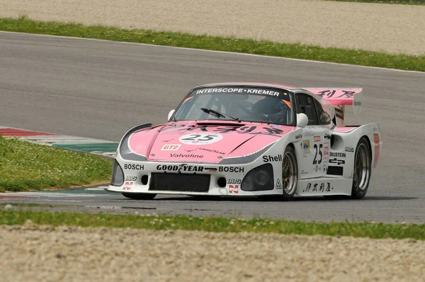 Mugello Historic Classic Abril 2014 Porsche 935 1979 Conduzido Por — Fotografia de Stock