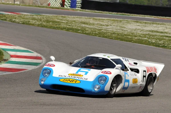 Mugello Historic Classic April 2014 Lola T70 Iii 1967 Driven — Stockfoto