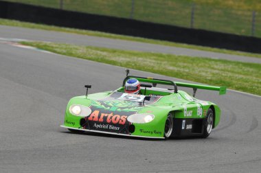 Mugello Tarihi Klasiği 25 Nisan 2014: # 52 SAUBER C5 BMW 1976 Mugello Circuit, İtalya 'da Yves SCEMAMA tarafından kullanıldı..