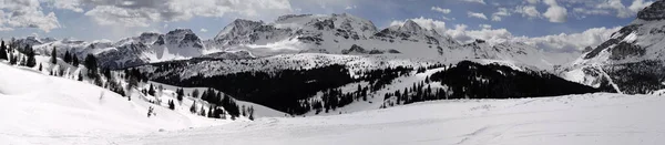 Die Marmolada Bergkette Während Der Wintersaison Südtirol Italien — Stockfoto