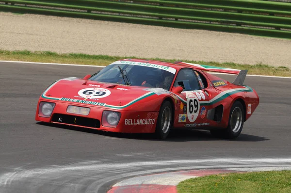 Imola Italy June 2012 Ferrari 512 Bblm 1978 Driven John — ストック写真