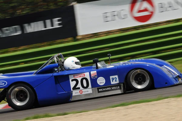 Imola Italien Juni 2012 Chevron Bdg 1972 Körd Paoletti Träningspasset — Stockfoto