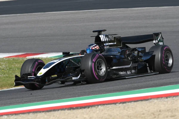 Scarperia Dubna 2021 Dallara Gp2 Formule Poháněná Neznámým Akci Mugello — Stock fotografie