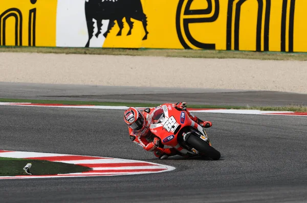 Misano Italien September 2011 Der Italienische Ducati Fahrer Nicky Hayden — Stockfoto