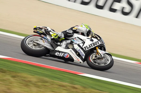 Misano Italië September 2011 Toni Elias Spaanse Renner Van Honda — Stockfoto