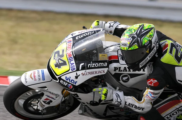 Misano Talya Eylül 2011 Toni Elias Honda Lcr Team Spanyol — Stok fotoğraf