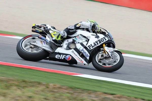 Misano Italia Septiembre 2011 Toni Elias Piloto Español Del Honda — Foto de Stock