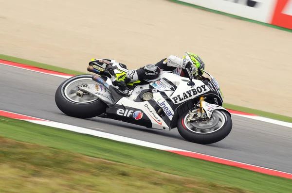 Misano Italia Septiembre 2011 Toni Elias Piloto Español Del Honda —  Fotos de Stock