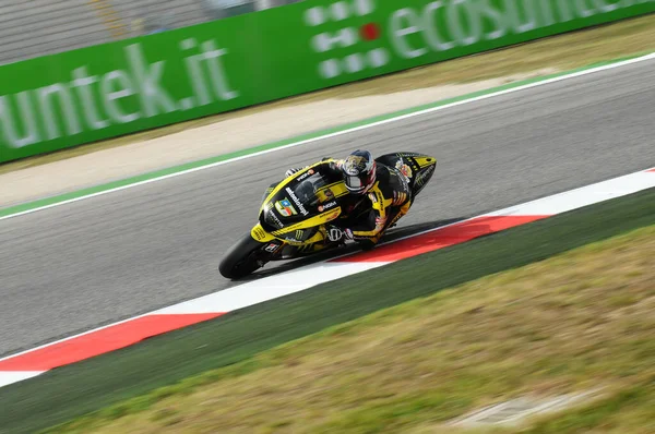 Misano Itálie Září 2011 American Yamaha Tech3 Jezdec Colin Edwards — Stock fotografie